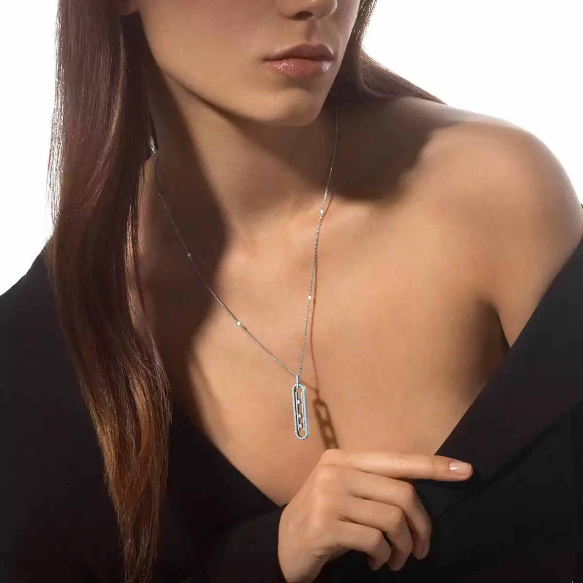 [LunaMar]MOVE 10TH ANNIVERSARY PENDANT NECKLACE