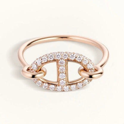 [LunaMar]RONDE SMALL DIAMOND RING