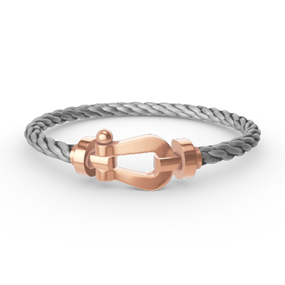 [LunaMar]FORCE LARGE HORSESHOE BRACELET - ROSE GOLD