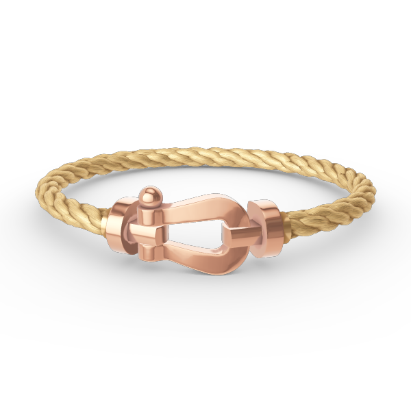 [LunaMar]FORCE LARGE HORSESHOE BRACELET - ROSE GOLD