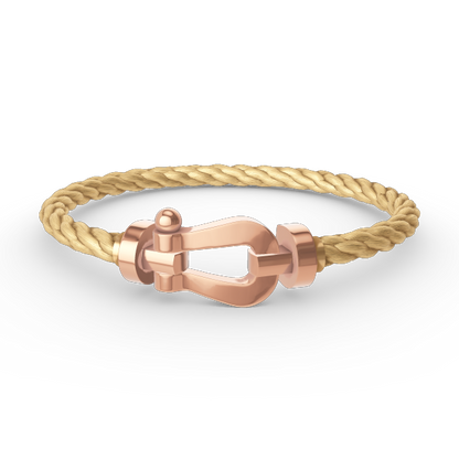 [LunaMar]FORCE LARGE HORSESHOE BRACELET - ROSE GOLD