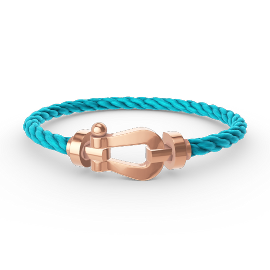 [LunaMar]FORCE LARGE HORSESHOE BRACELET - ROSE GOLD