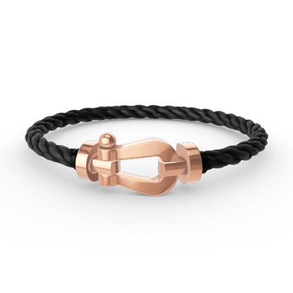 [LunaMar]FORCE LARGE HORSESHOE BRACELET - ROSE GOLD