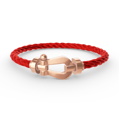 [LunaMar]FORCE LARGE HORSESHOE BRACELET - ROSE GOLD