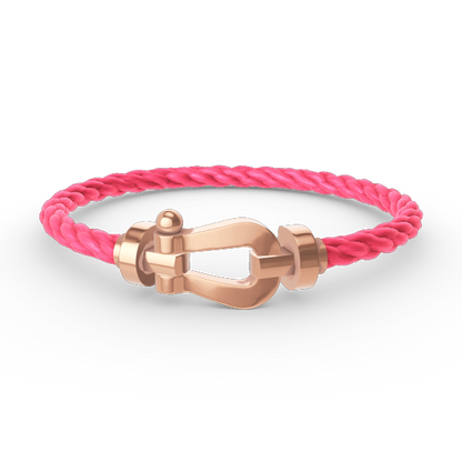 [LunaMar]FORCE LARGE HORSESHOE BRACELET - ROSE GOLD
