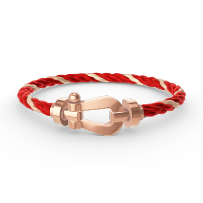 [LunaMar]FORCE LARGE HORSESHOE BRACELET - ROSE GOLD