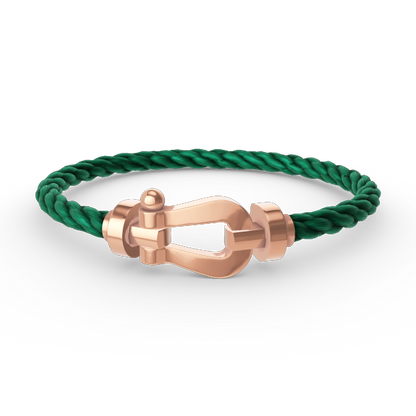 [LunaMar]FORCE LARGE HORSESHOE BRACELET - ROSE GOLD
