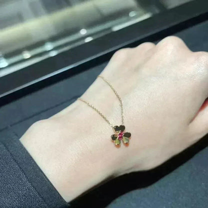 [LunaMar]FRIVOLE FLORAL CHARM NECKLACE