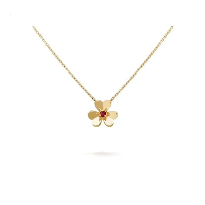[LunaMar]FRIVOLE FLORAL CHARM NECKLACE