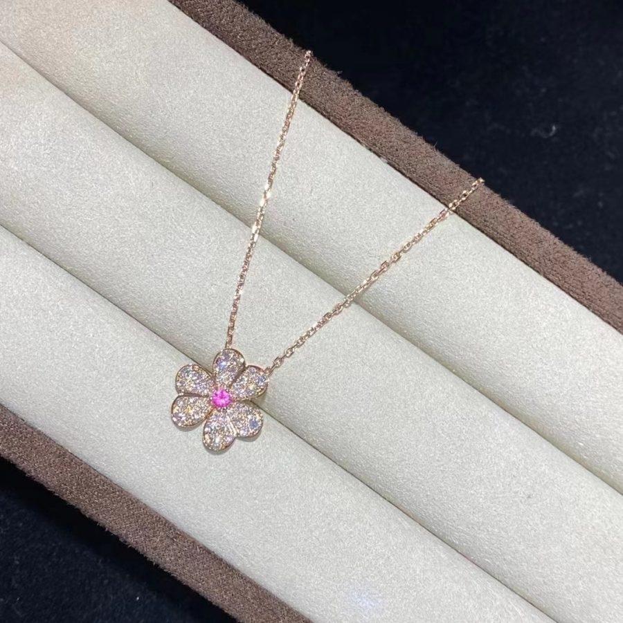 [LunaMar]PAVÉ DIAMOND BUTTERFLY CHARM NECKLACE